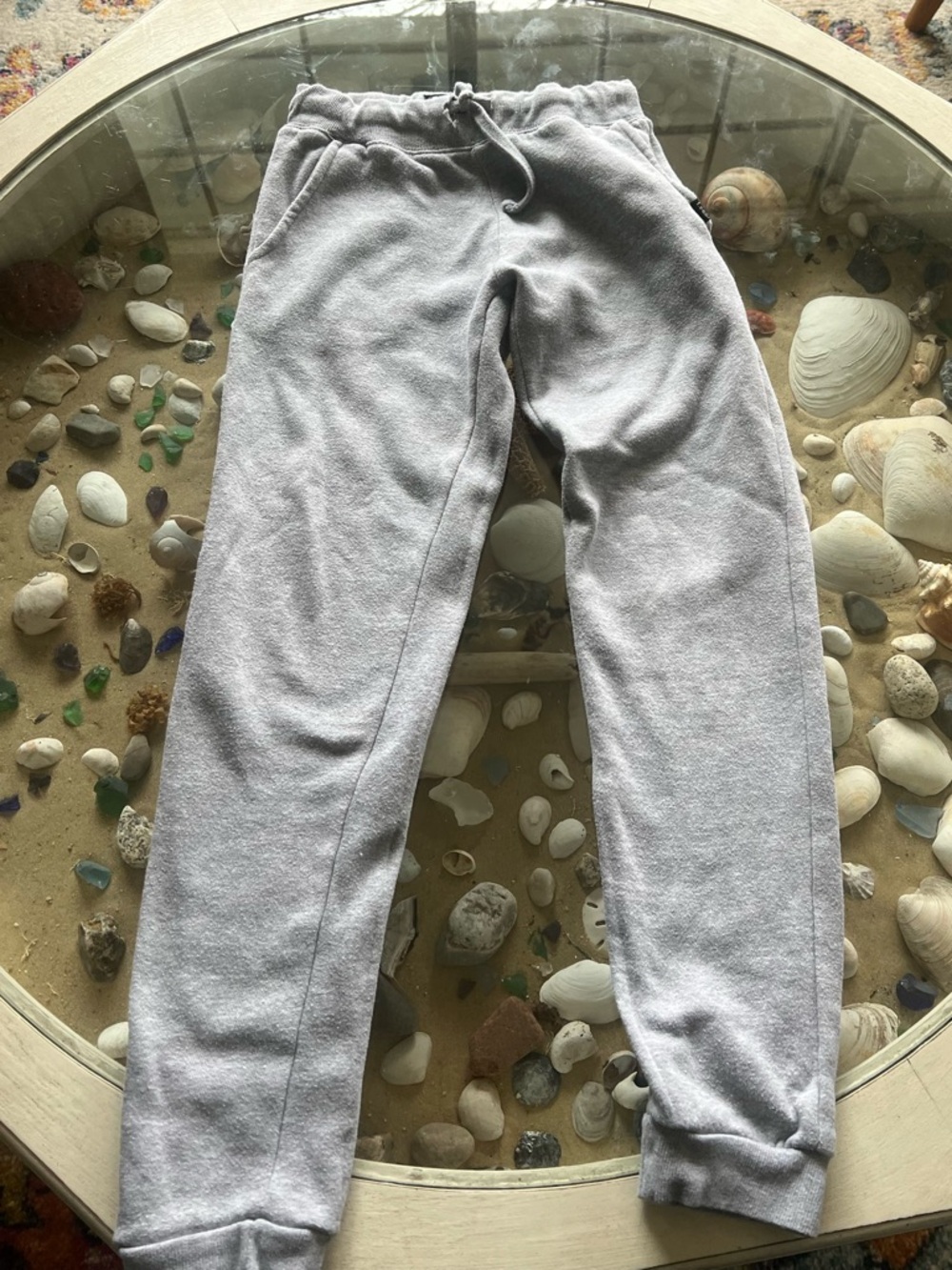 Lee Kids Light Gray Fleece Joggers